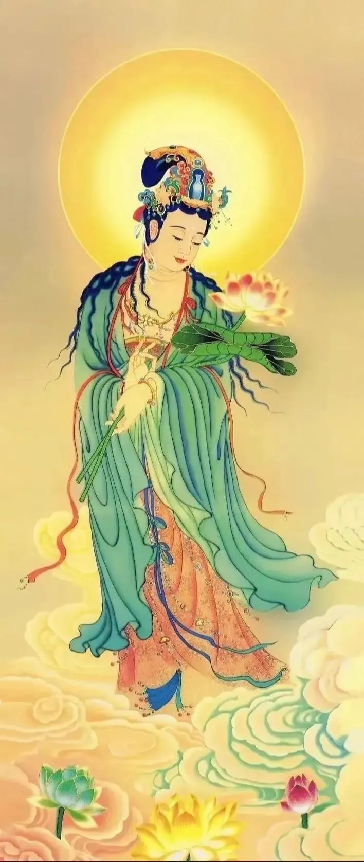 【佛菩萨圣诞法语】七月十三大势至菩萨圣诞日，恭诵讚偈福无量！
