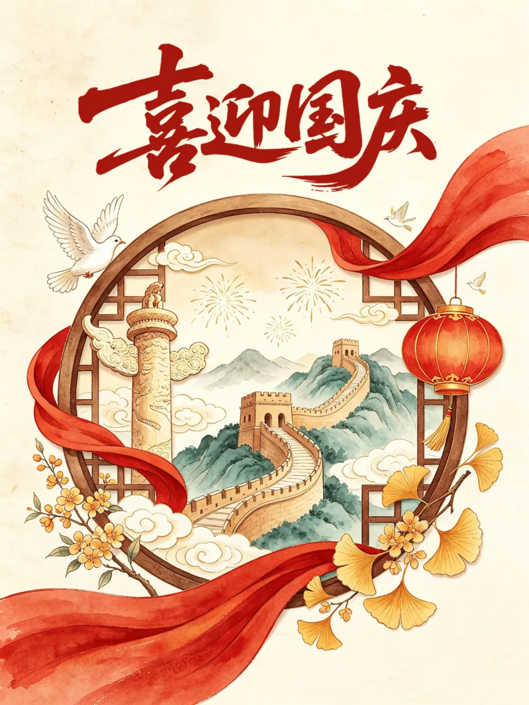 【节日专题法语】盛世华诞，佛子祈愿！（附：弘一大师《祖国歌》）