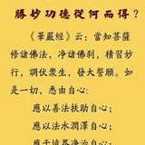 【佛经语录】胜妙功德从何而得？