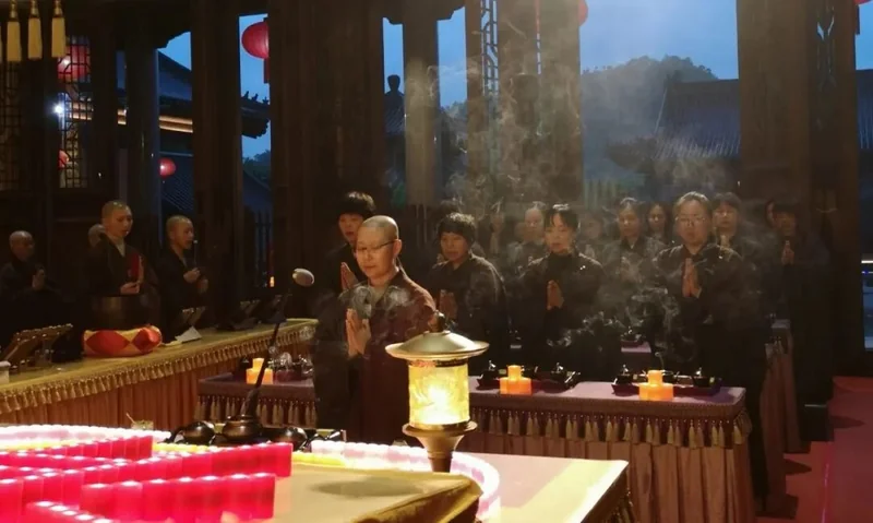 【法会剪影】2023福清灵石寺清明季法事图影合集（附视频：蒙山掠影）