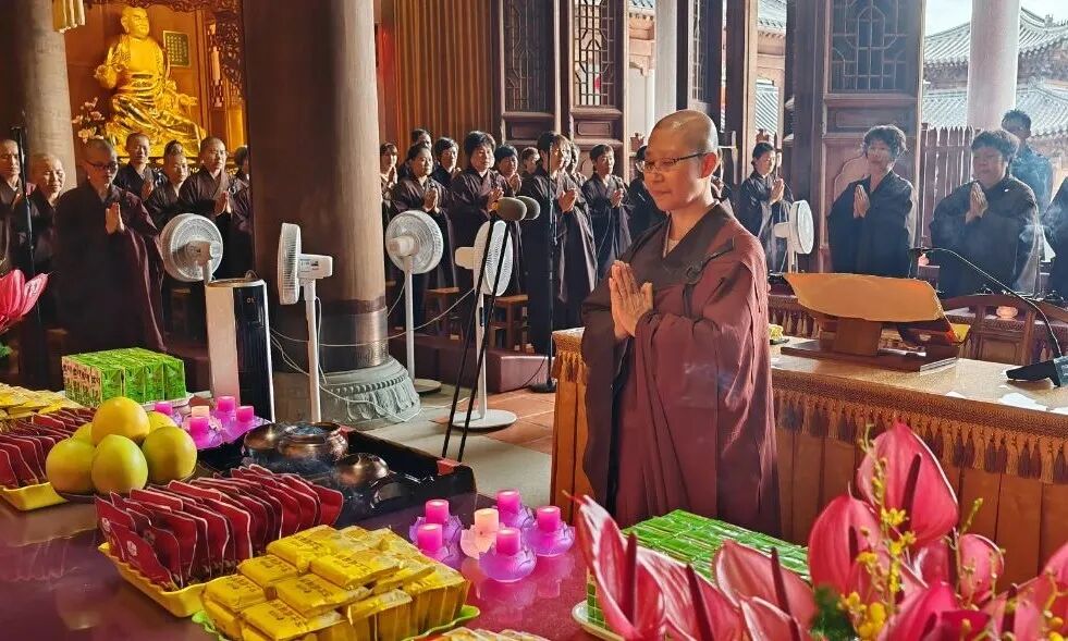 【法会剪影】2024福清灵石寺观世音菩萨成道吉日法会