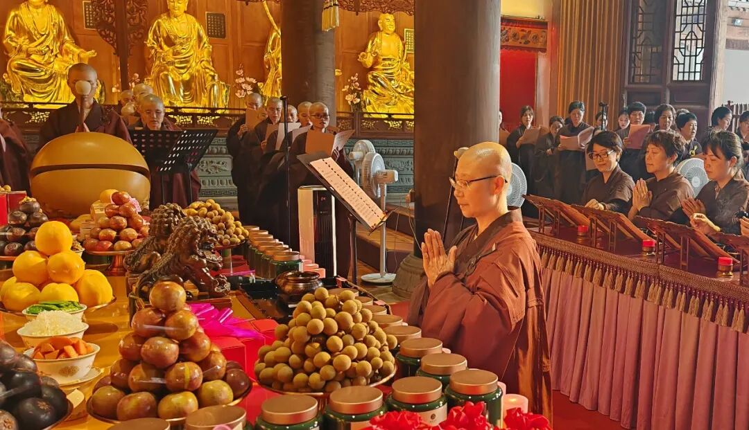 【法会剪影】福清灵石寺盂兰盆法会诵经上供报恩篇