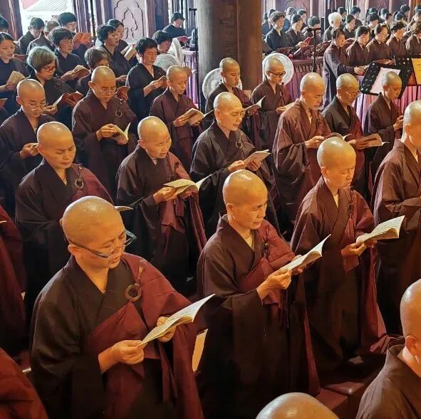【法会剪影】福清灵石寺盂兰盆法会诵经上供报恩篇