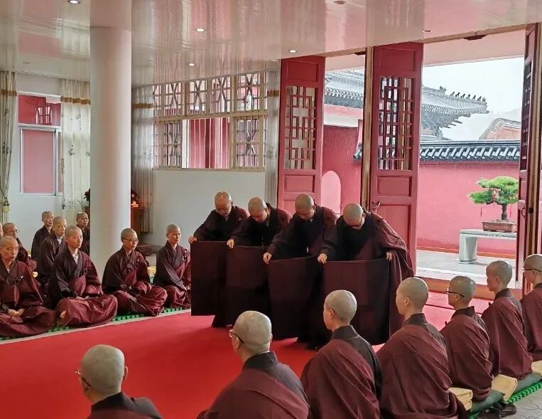 【律苑道影】2024年安居圆满，自恣解夏！