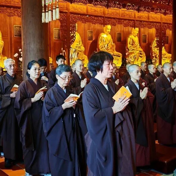 【法会剪影】2024福清灵石寺恭迎观世音菩萨出家吉日诵经念佛法会