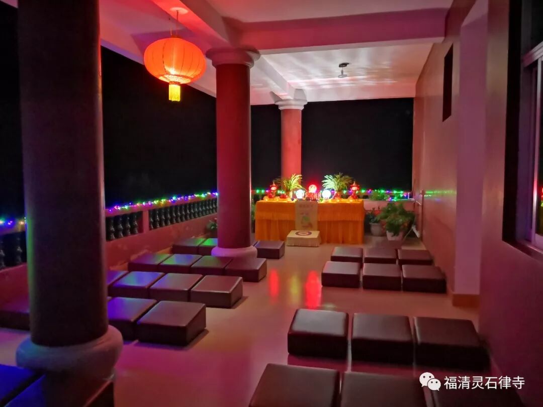 【灵石剪影】愿做娑婆的一轮明月--2018灵石律寺供月仪式