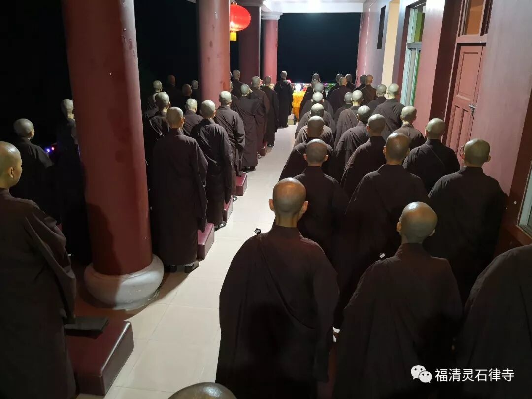 【灵石剪影】愿做娑婆的一轮明月--2018灵石律寺供月仪式