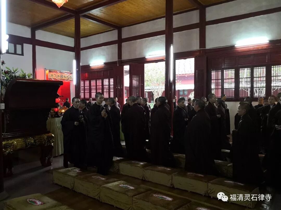 【灵石剪影】 灵石律寺恭迎释迦牟尼佛成道日念佛法会
