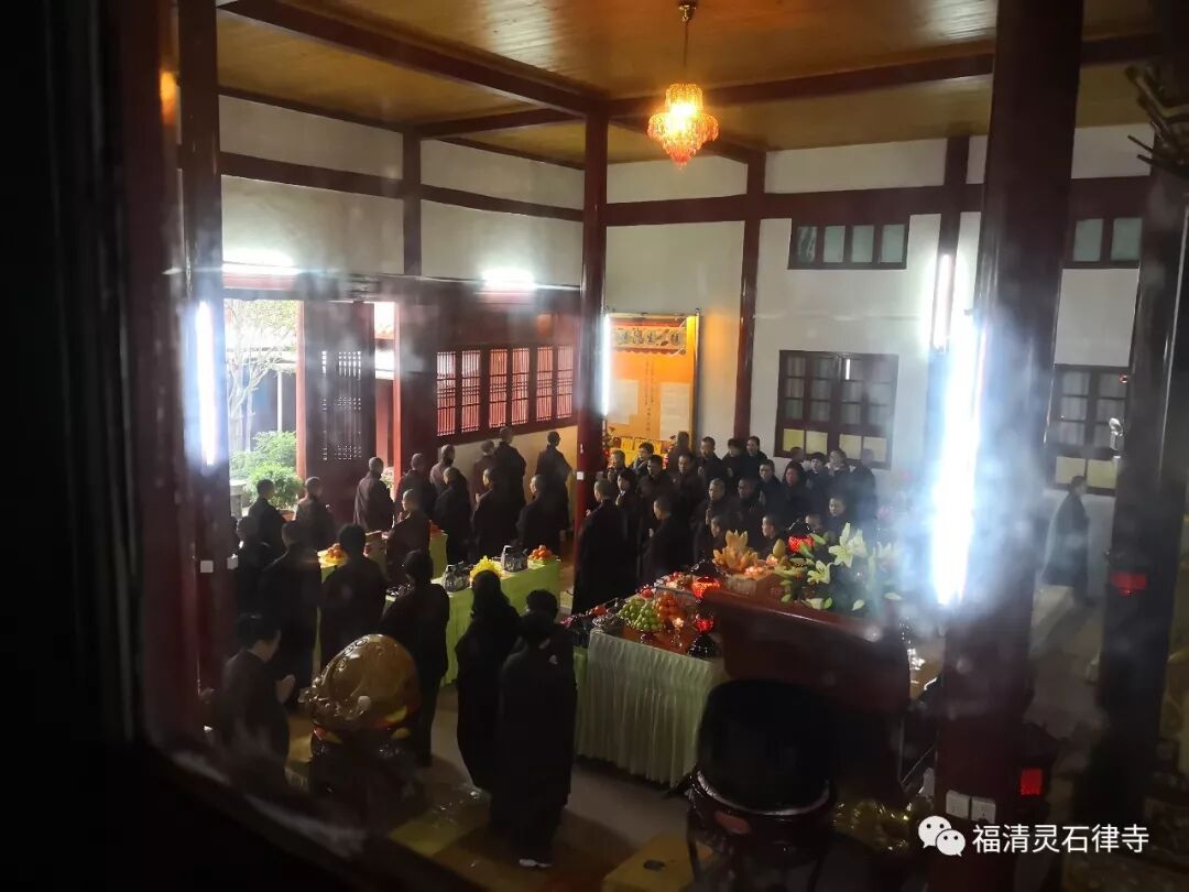 【灵石剪影】 灵石律寺恭迎释迦牟尼佛成道日念佛法会