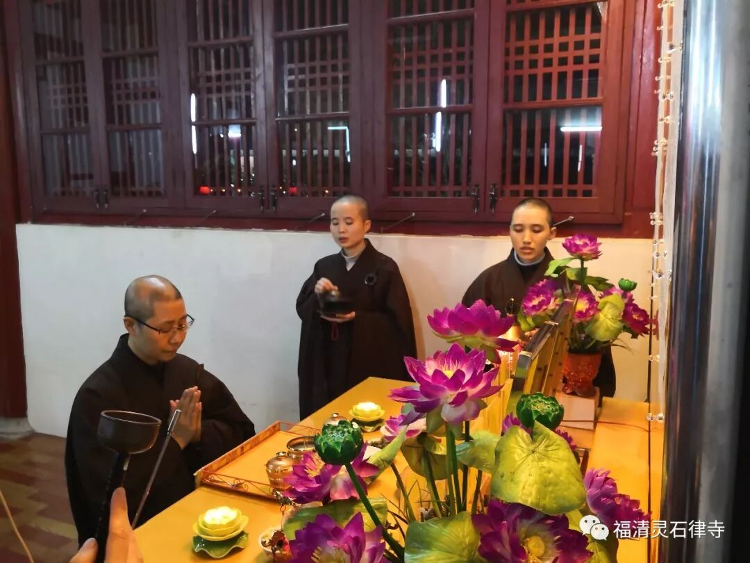 【灵石剪影】 灵石律寺恭迎释迦牟尼佛成道日念佛法会
