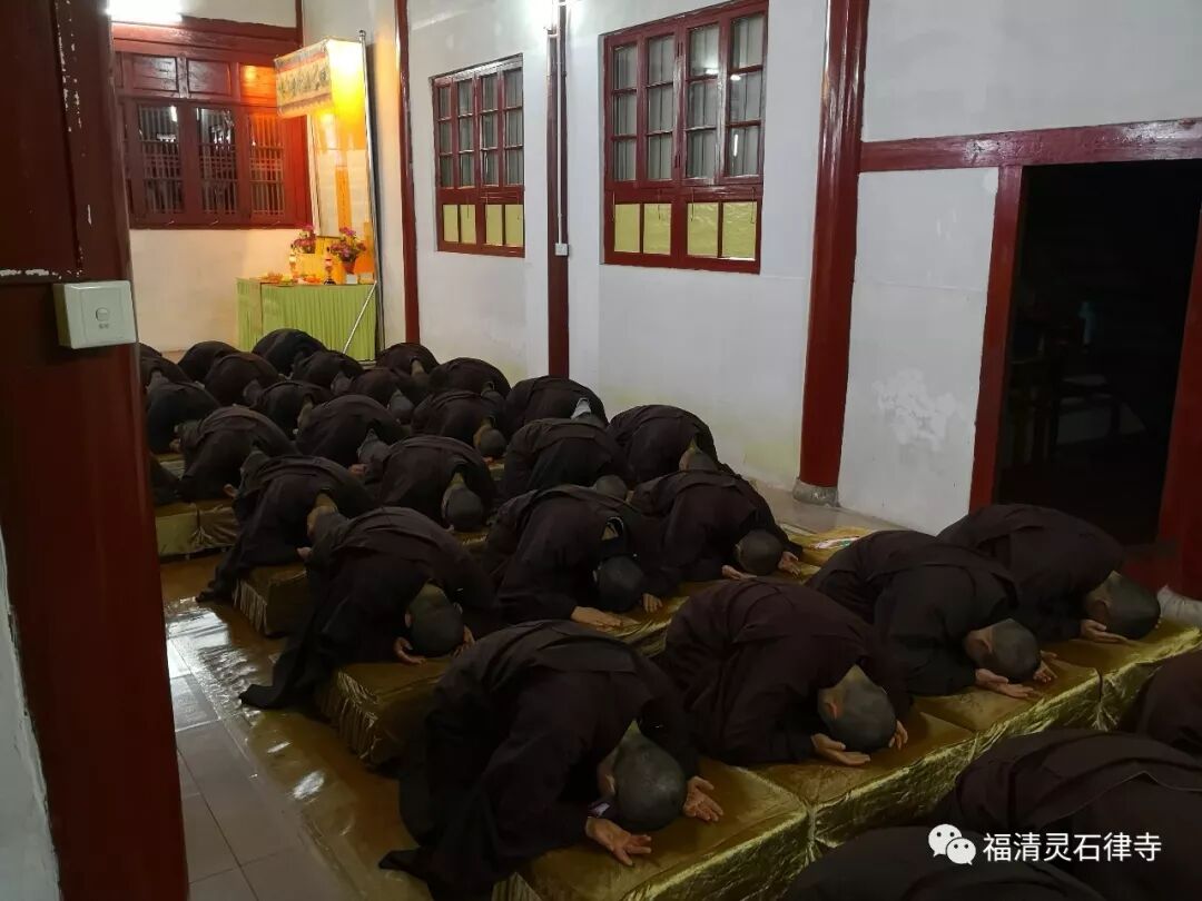 【灵石剪影】 灵石律寺恭迎释迦牟尼佛成道日念佛法会