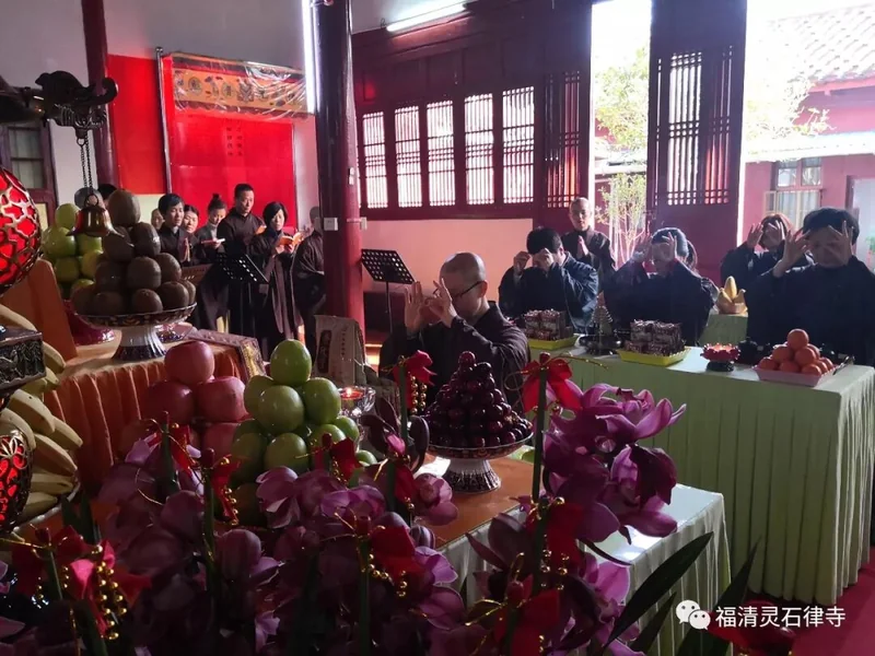 【灵石剪影】新春三千佛洪名宝忏祈福消灾法会首日启建