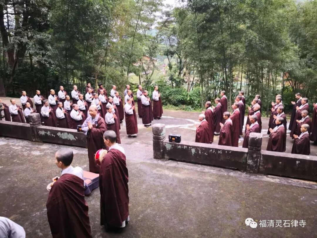【剪影】清明将至，源本兴思—2019灵石律寺两序大众祭祖礼塔