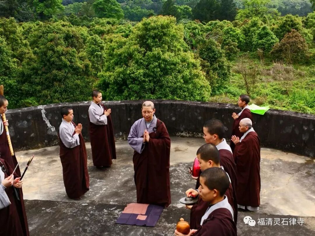【剪影】清明将至，源本兴思—2019灵石律寺两序大众祭祖礼塔