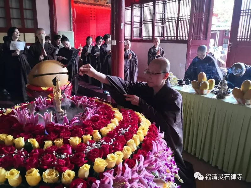 【剪影】灵石律寺2019“感念佛恩，浴佛净心“法会