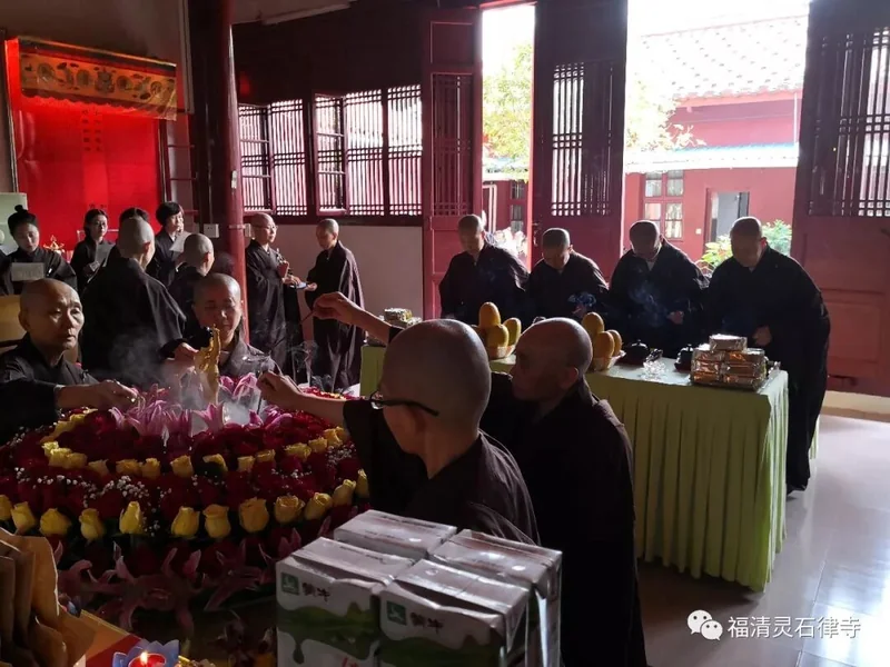 【剪影】灵石律寺2019“感念佛恩，浴佛净心“法会