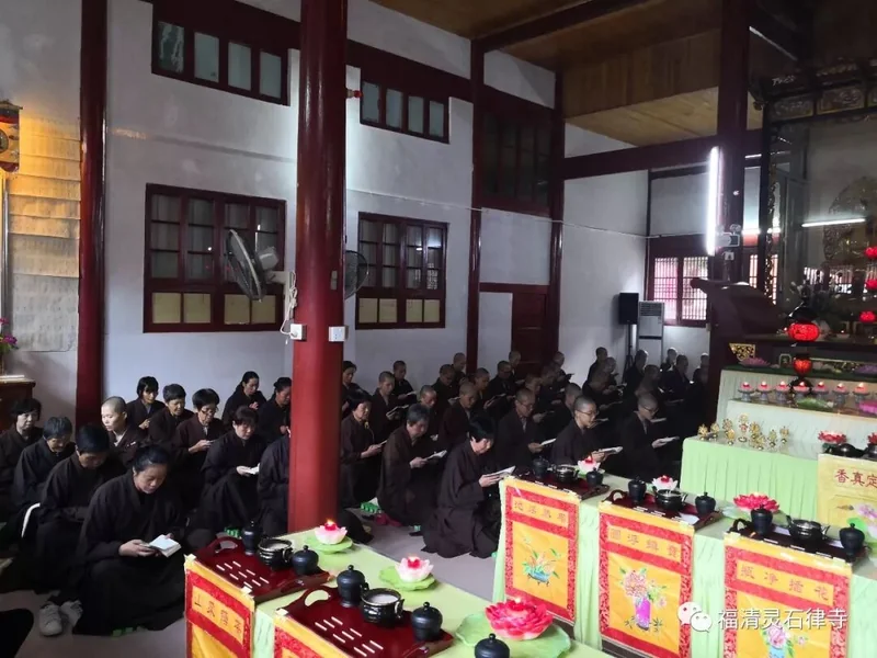【法会剪影之二】2019灵石律寺盂兰盆孝亲报恩法会之诵经报恩篇