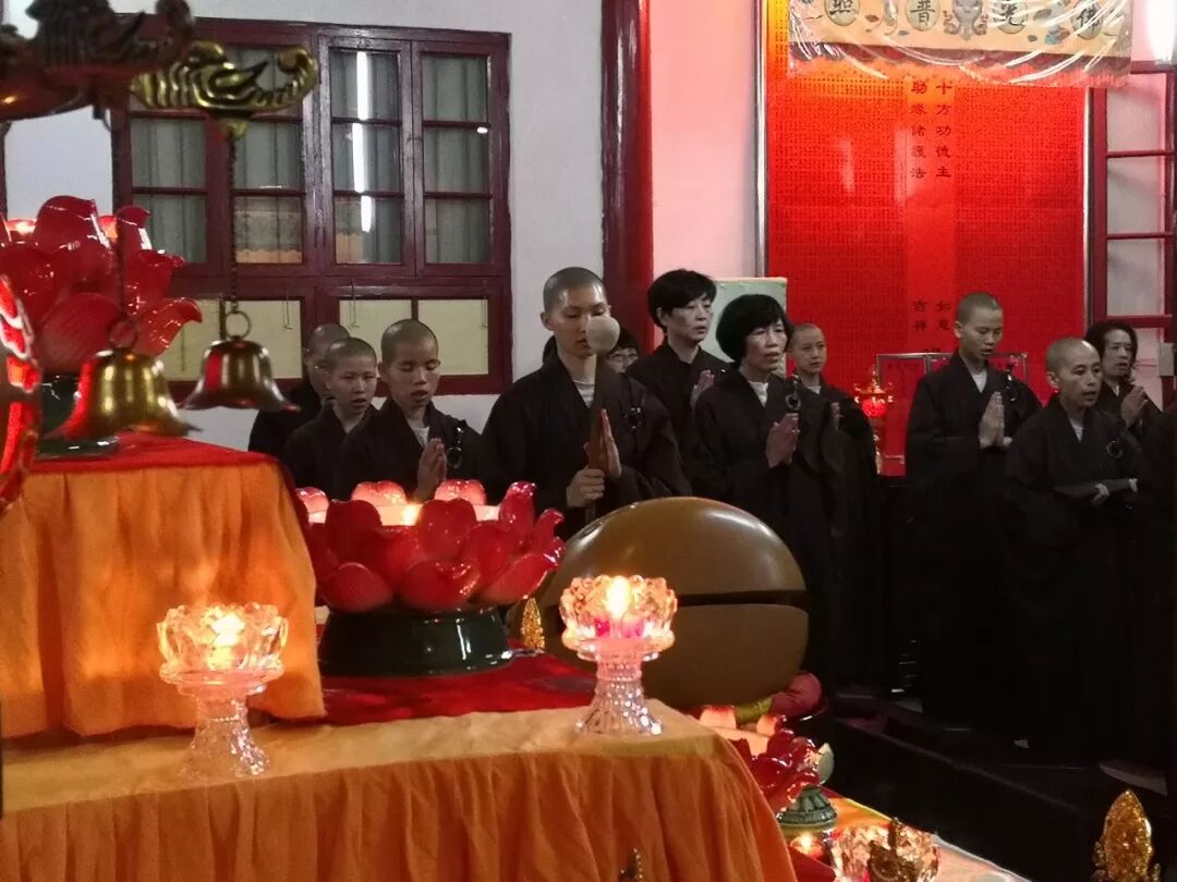 【剪影】2019年灵石律寺恭迎观世音菩萨出家吉日诵经念佛法会