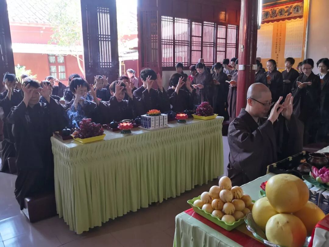 【剪影】2019年灵石律寺恭迎观世音菩萨出家吉日诵经念佛法会