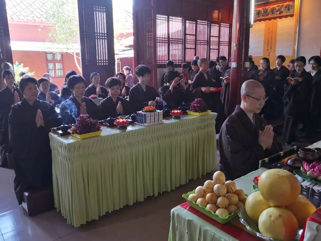 【剪影】2019年灵石律寺恭迎观世音菩萨出家吉日诵经念佛法会