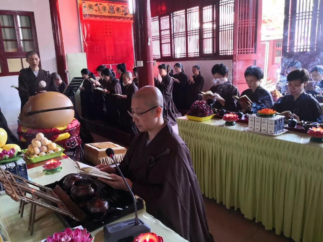 【剪影】2019年灵石律寺恭迎观世音菩萨出家吉日诵经念佛法会