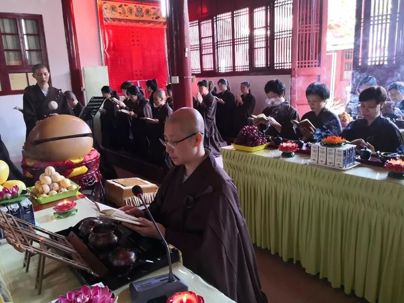 【剪影】2019年灵石律寺恭迎观世音菩萨出家吉日诵经念佛法会