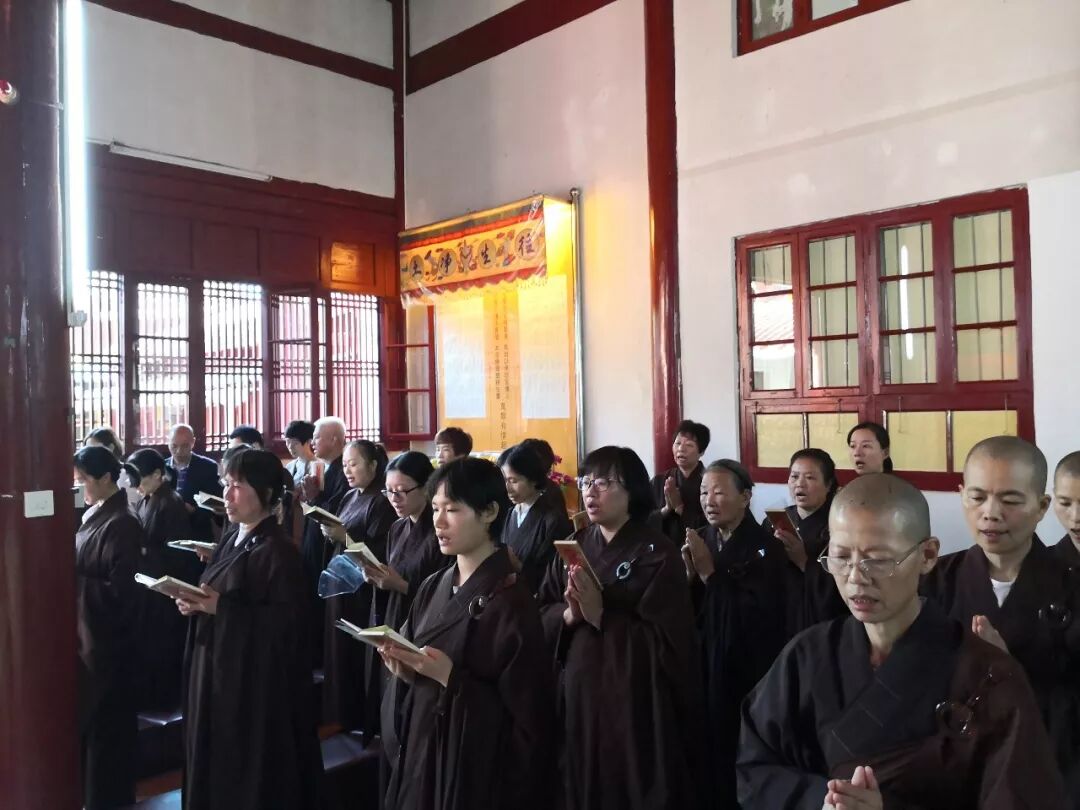 【剪影】2019年灵石律寺恭迎观世音菩萨出家吉日诵经念佛法会