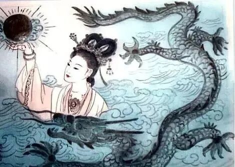 【佛经故事】谁能答对龙女的问题？