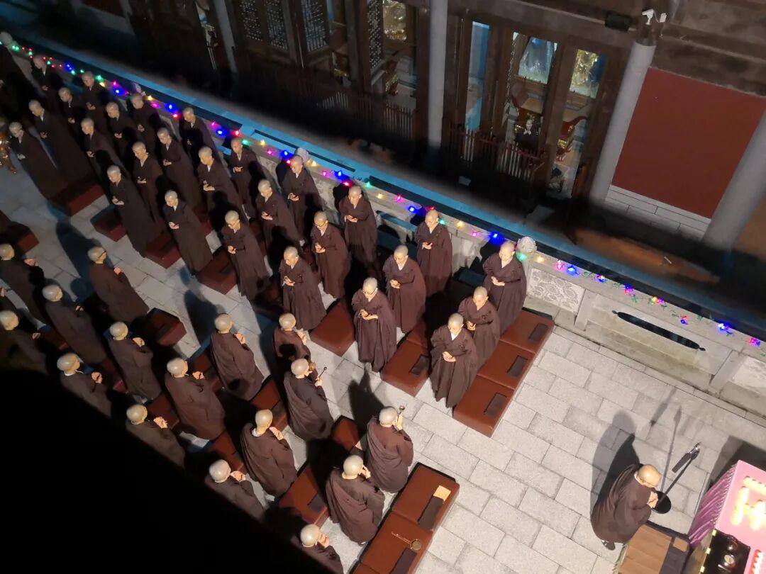 【剪影】祈愿月光菩萨慈悲加持文--2020灵石律寺供月仪式