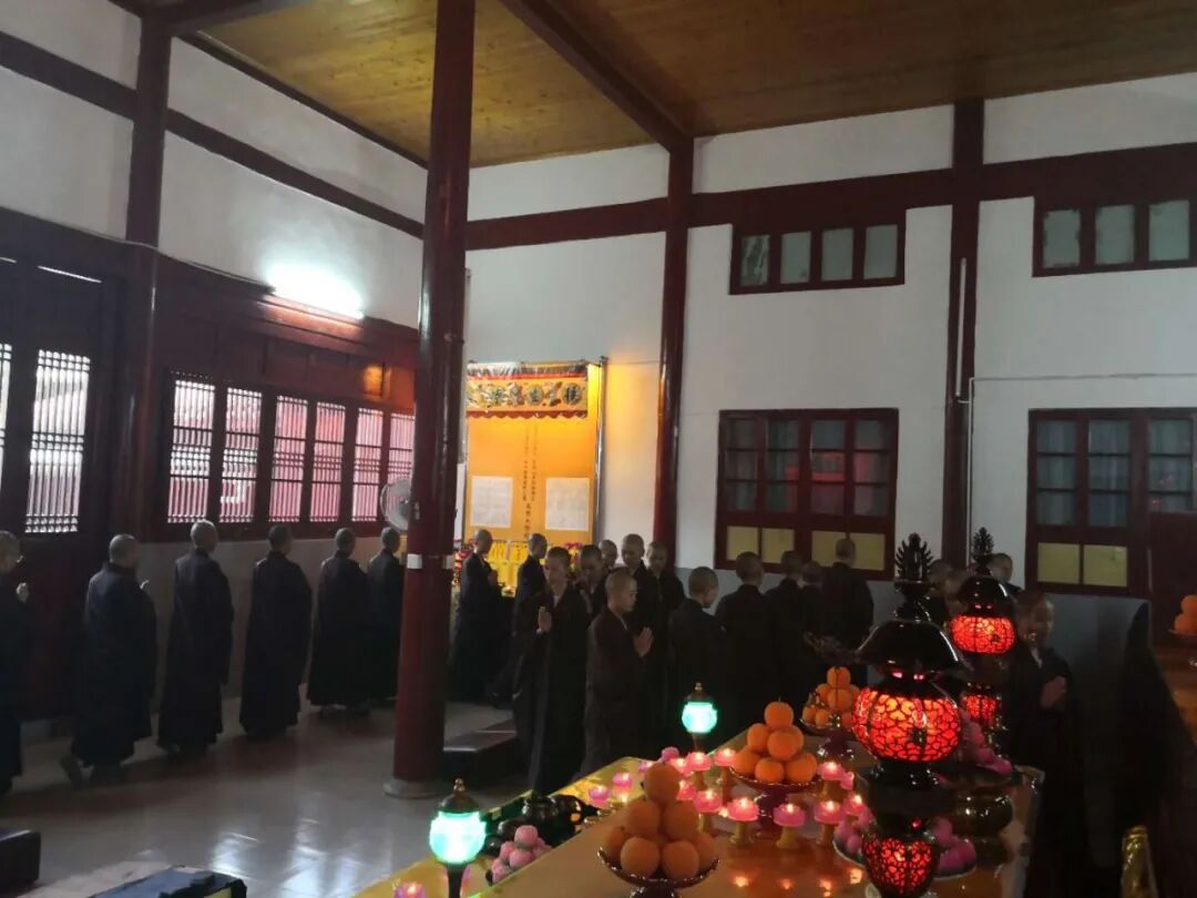 【学苑剪影】2020年灵石律寺新僧入学威仪集训