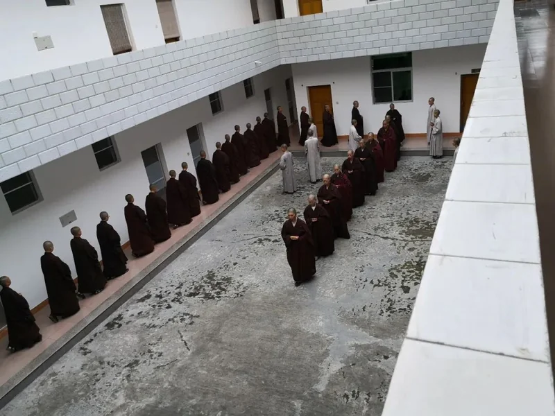 【学苑剪影】2020年灵石律寺新僧入学威仪集训