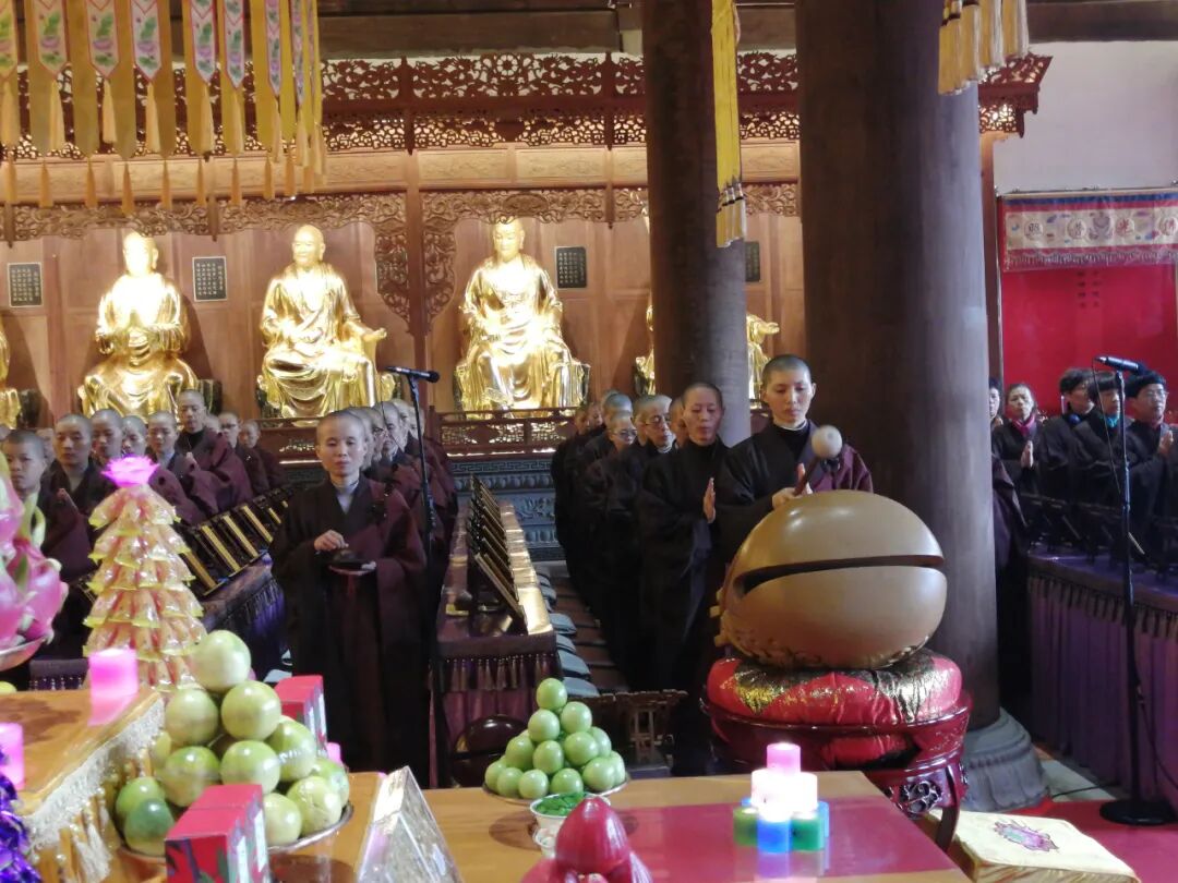 【法讯】福清灵石寺今晚启建安座祈福第一场大蒙山施食法会
