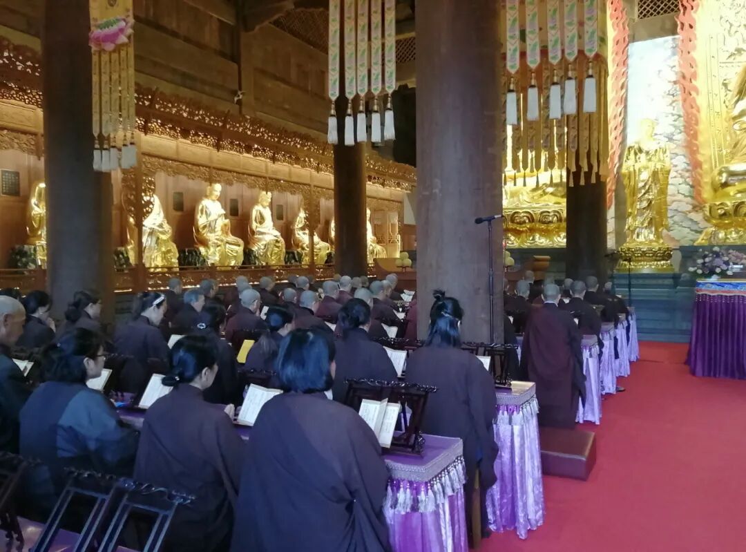 【法讯】福清灵石寺今晚启建安座祈福第一场大蒙山施食法会