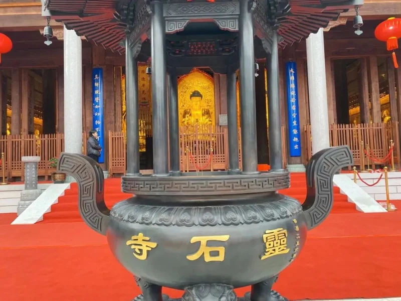 【法讯】福清灵石寺今晚启建安座祈福第二场大蒙山施食法会