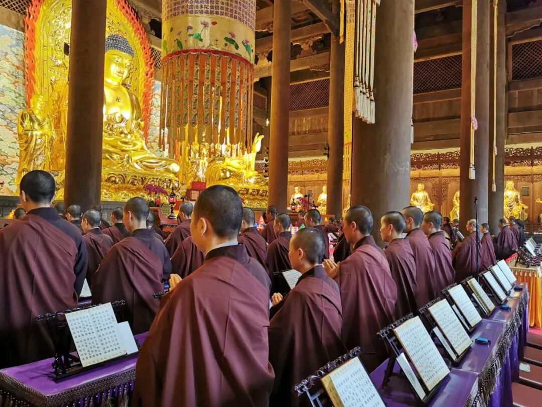 【法讯】福清灵石寺今晚启建安座祈福第二场大蒙山施食法会