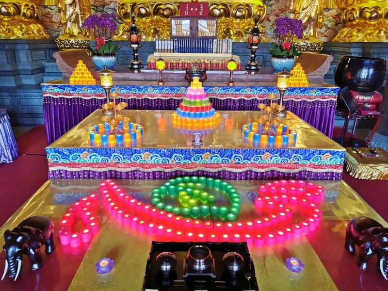 【法讯】福清灵石寺今晚启建安座祈福第二场大蒙山施食法会