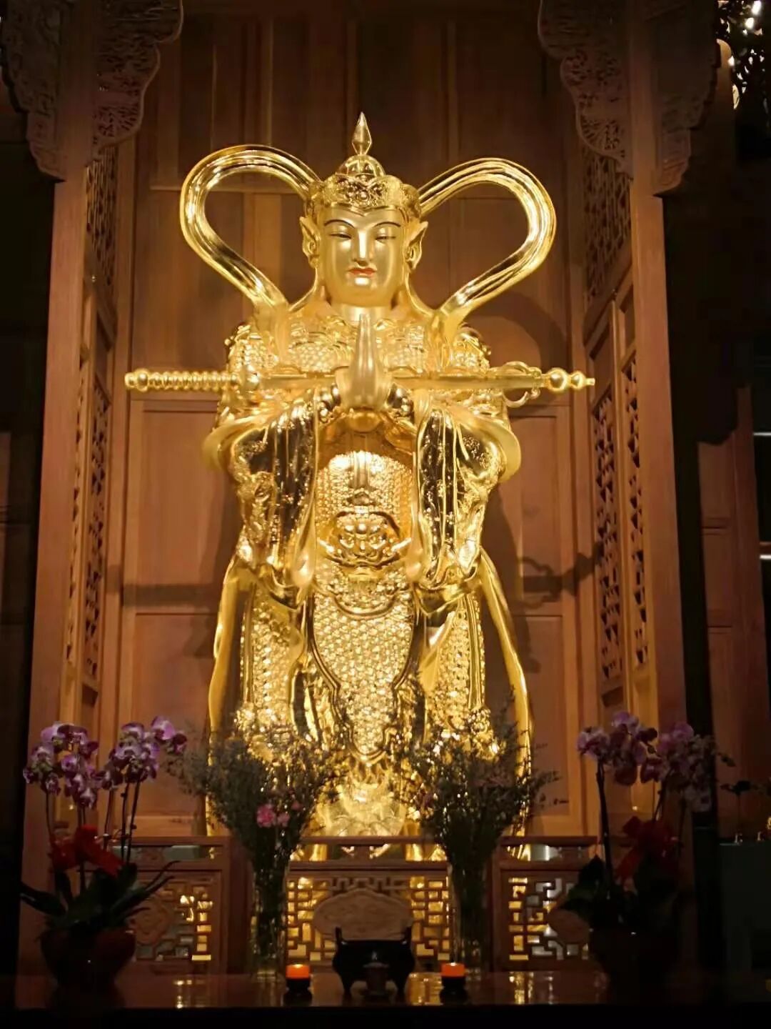 【安座祈福法语】三重宝殿之韦陀殿