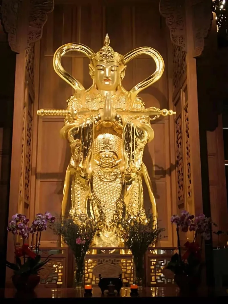 【安座祈福法语】三重宝殿之韦陀殿