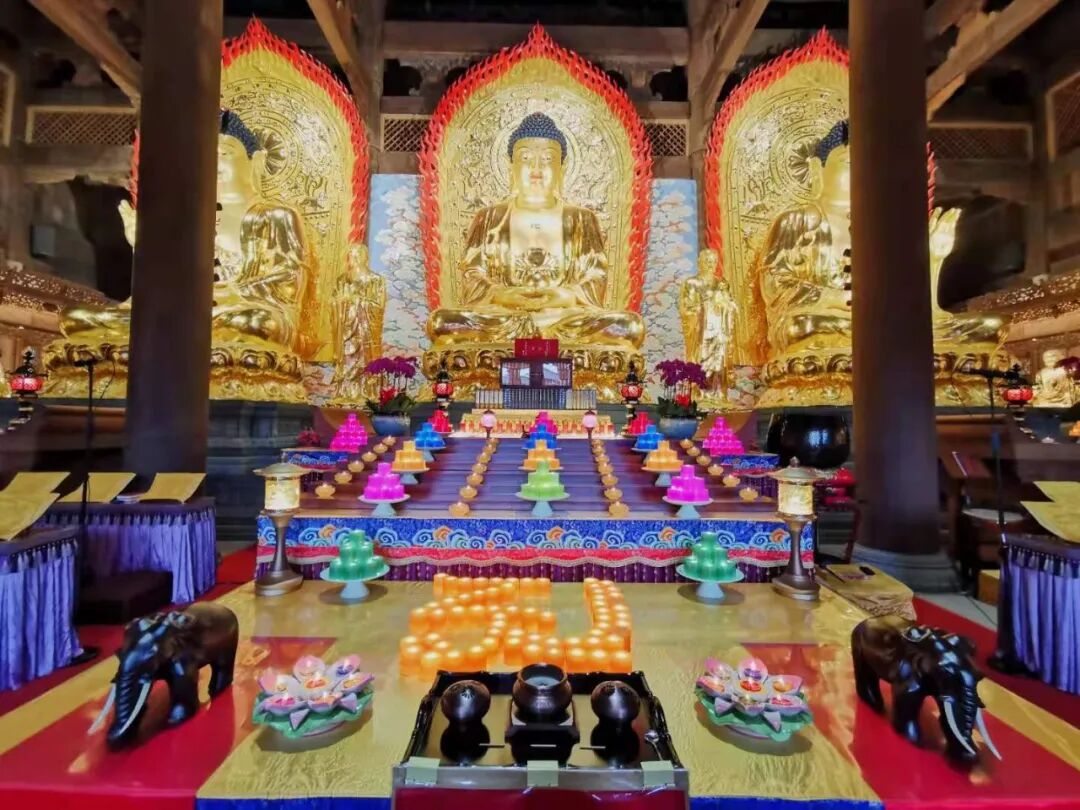 【法讯】福清灵石寺启建安座祈福第三场大蒙山施食法会