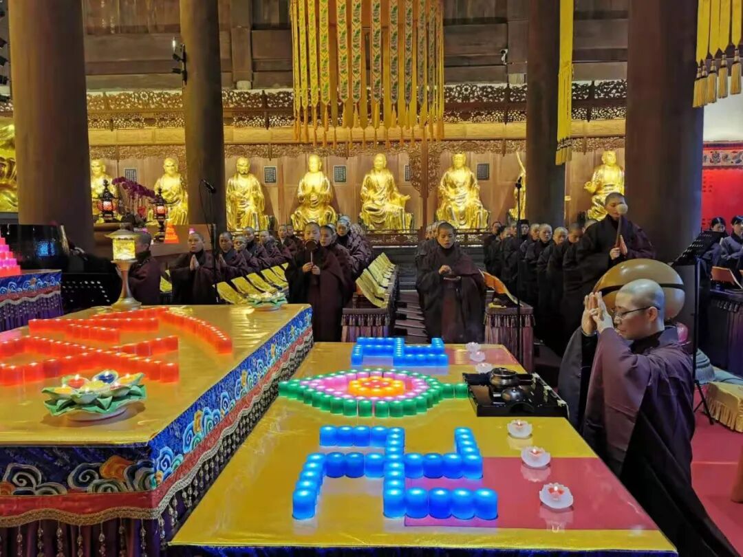 【法讯】福清灵石寺启建安座祈福第三场大蒙山施食法会