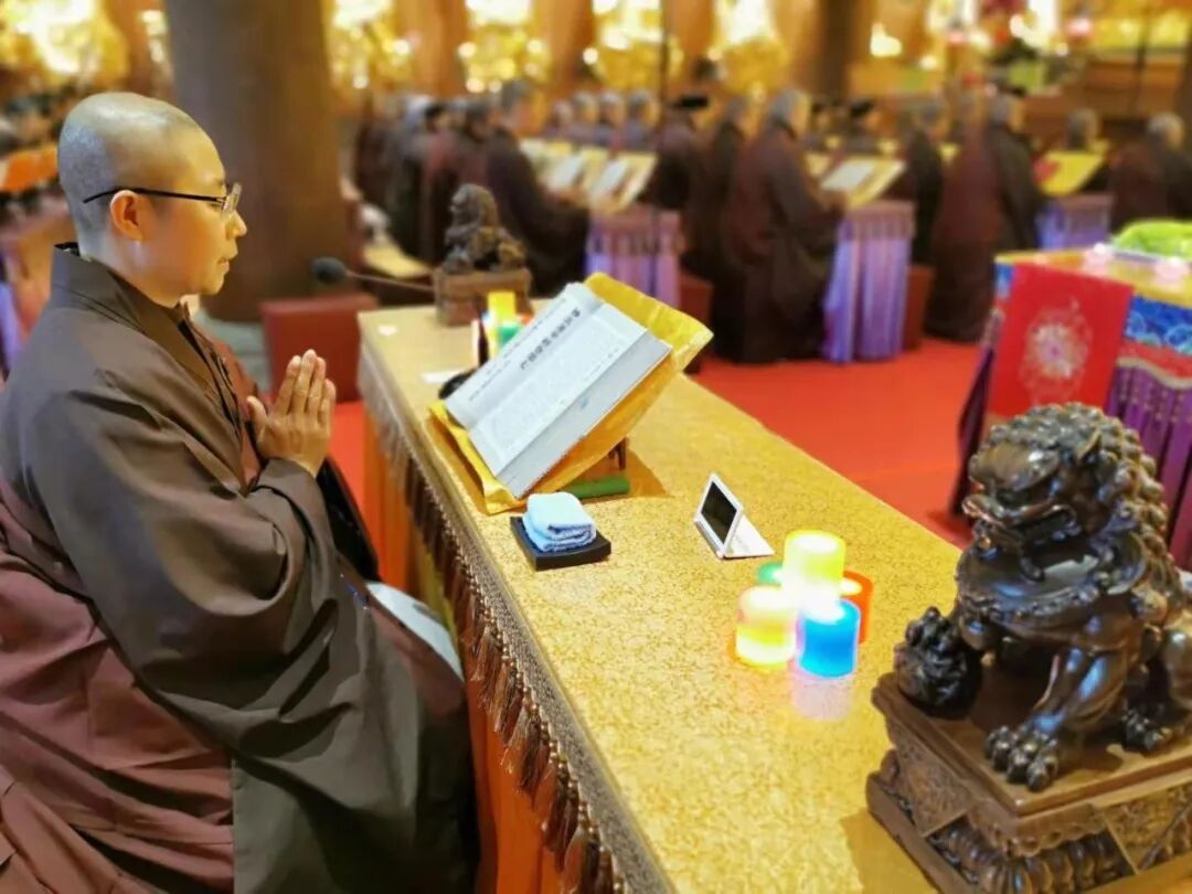 【法讯】福清灵石寺启建安座祈福第三场大蒙山施食法会