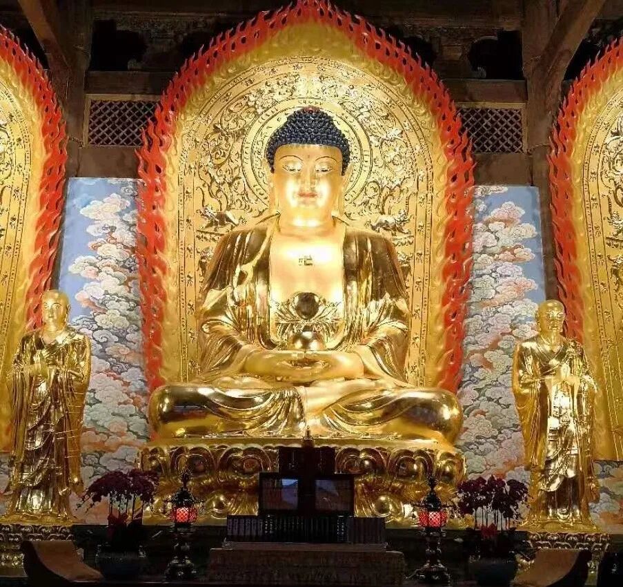 【安座祈福法语】三重宝殿之大雄宝殿五：大雄宝殿中世尊左右的二位尊者您认识吗（三）