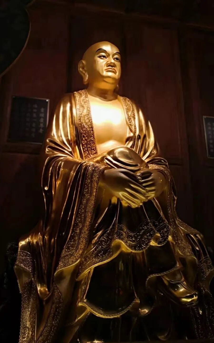【安座祈福法语】大雄宝殿之十八罗汉（十二）：宾头卢尊者之一
