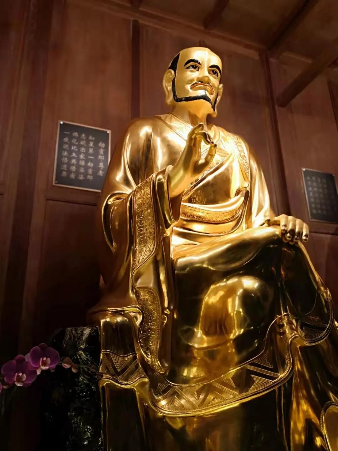 【安座祈福法语】大雄宝殿之十八罗汉（十四）：劫宾那尊者