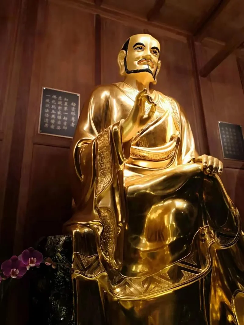 【安座祈福法语】大雄宝殿之十八罗汉（十四）：劫宾那尊者