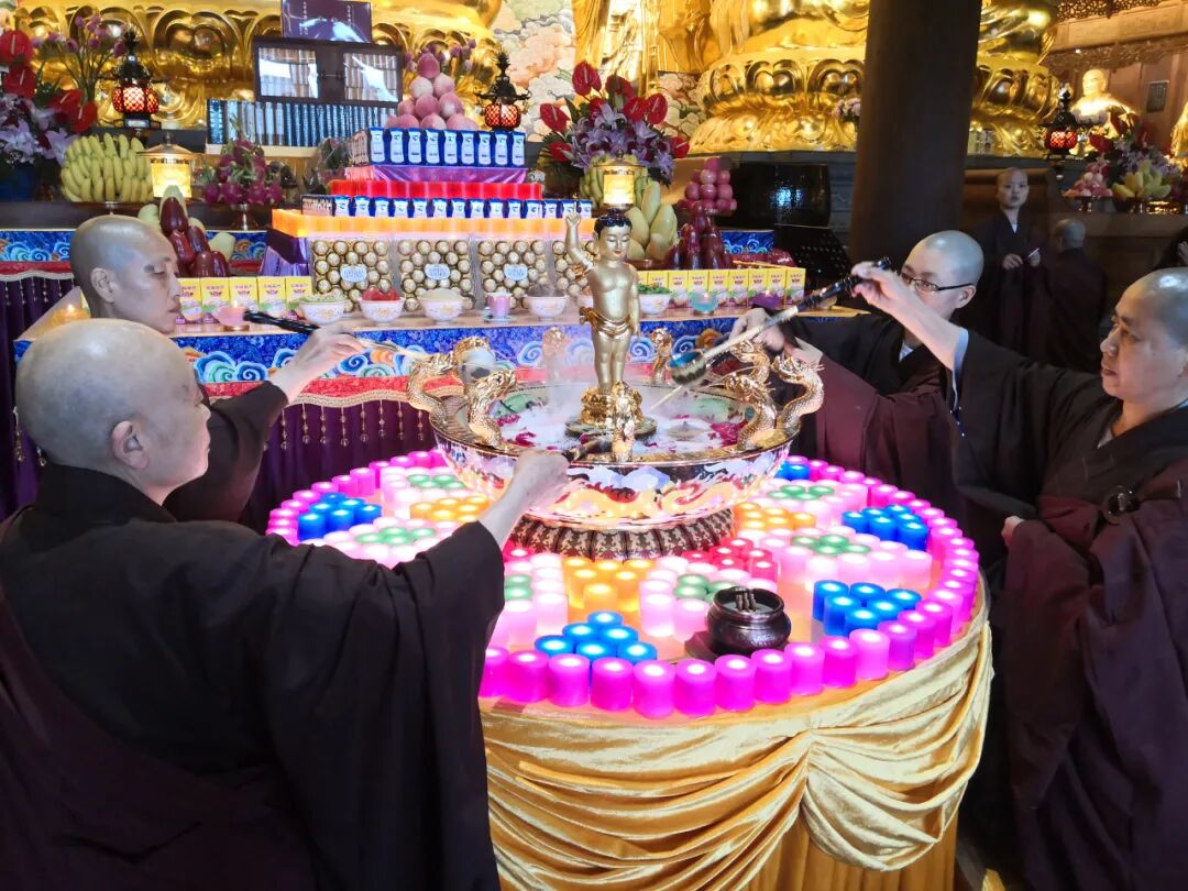 【法会剪影与梵呗】灵石律寺 2021 “浴佛净心，吉祥祈福”法会
