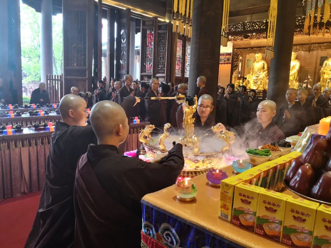【法会剪影与梵呗】灵石律寺 2021 “浴佛净心，吉祥祈福”法会