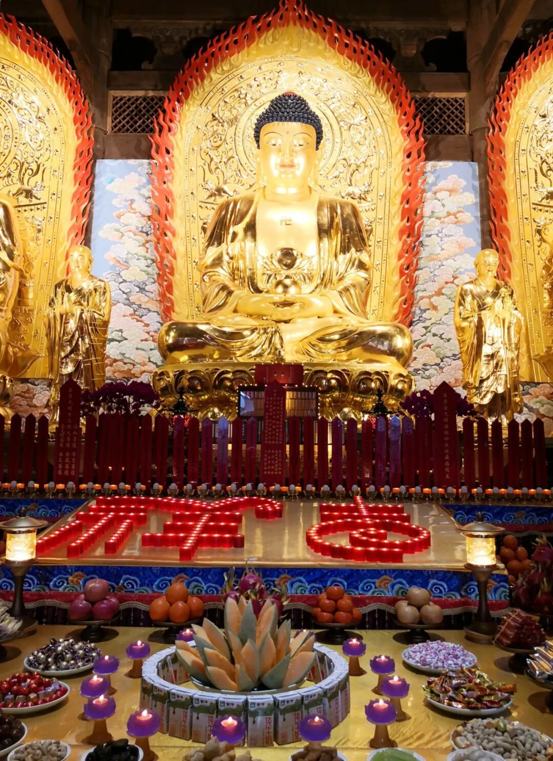 【法讯】灵石律寺僧众明日启建2022护国息灾，纳福迎祥斋天法会！