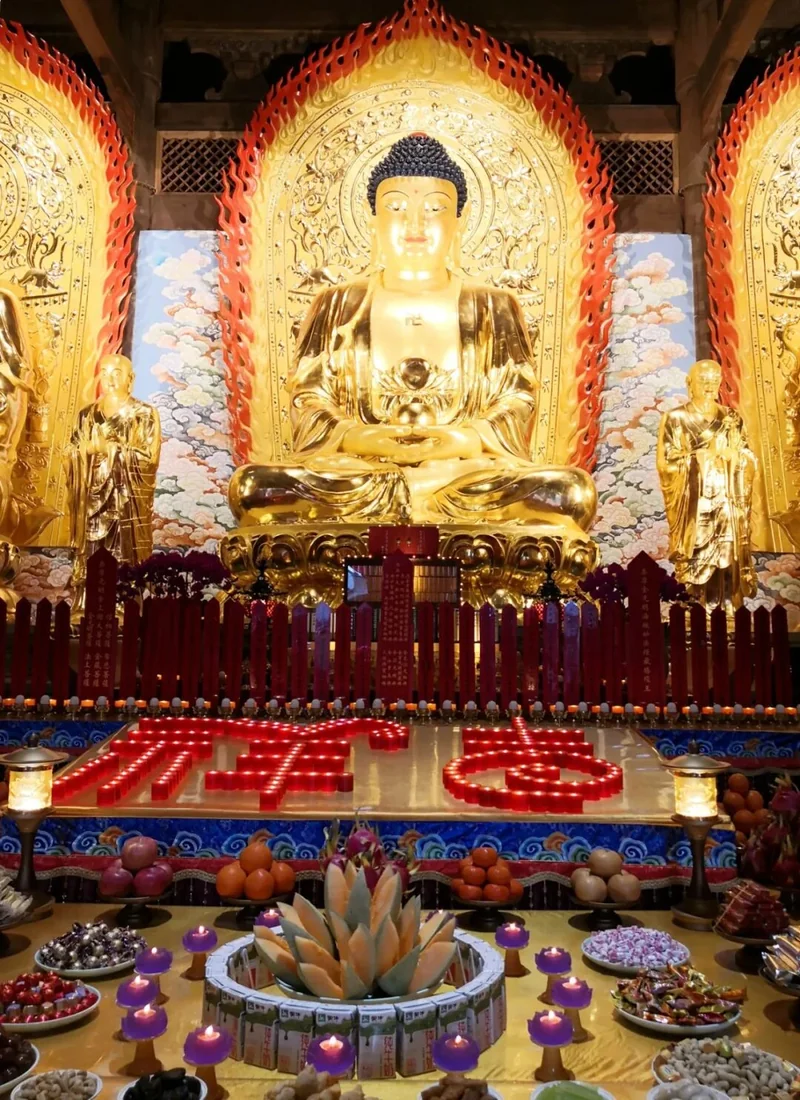 【法讯】灵石律寺僧众明日启建2022护国息灾，纳福迎祥斋天法会！