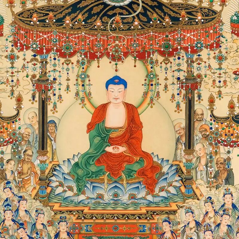【佛佑中华 国泰民安】他年净土花开处，记去娑婆念佛时！